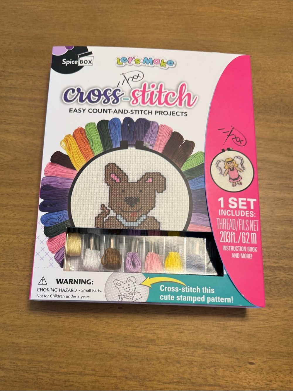 Let's Make Cross-Stitch Kit - Multicolor
Brand New. Ages 8+